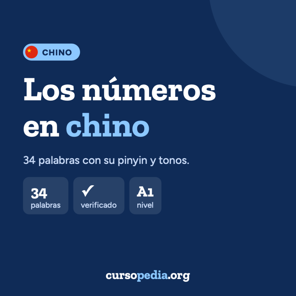 Los números en chino — imagen 1 de 7